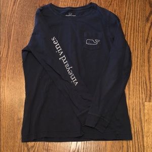 Vineyard Vines Navy Blue Girl’s Longsleeve